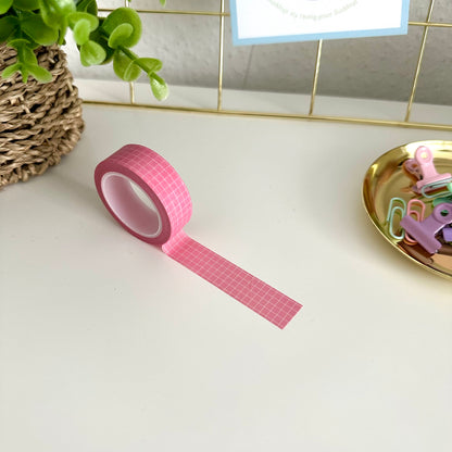 WASHI TAPE "Pink Squared"