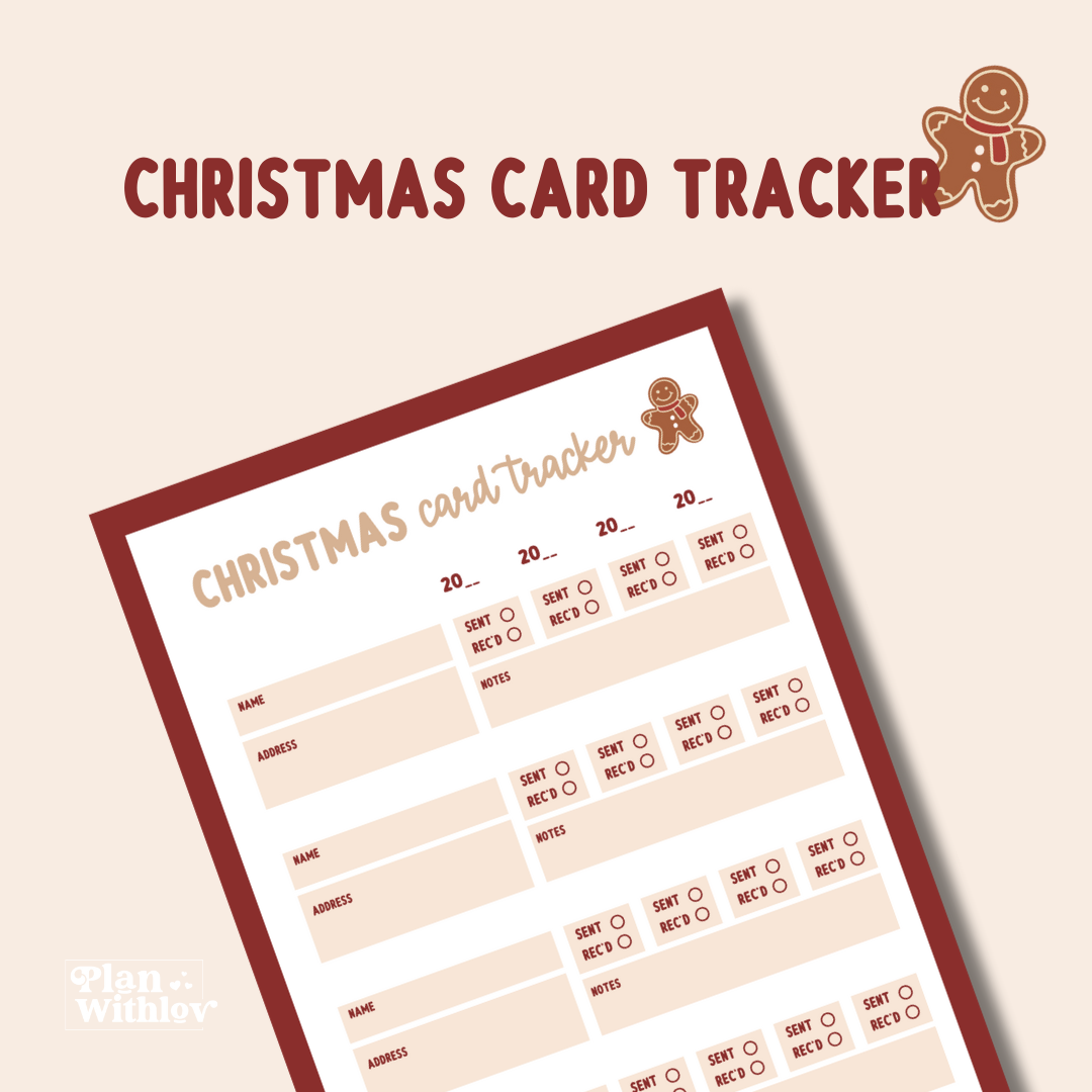 Christmas Card Tracker (Türchen Nr. 8)