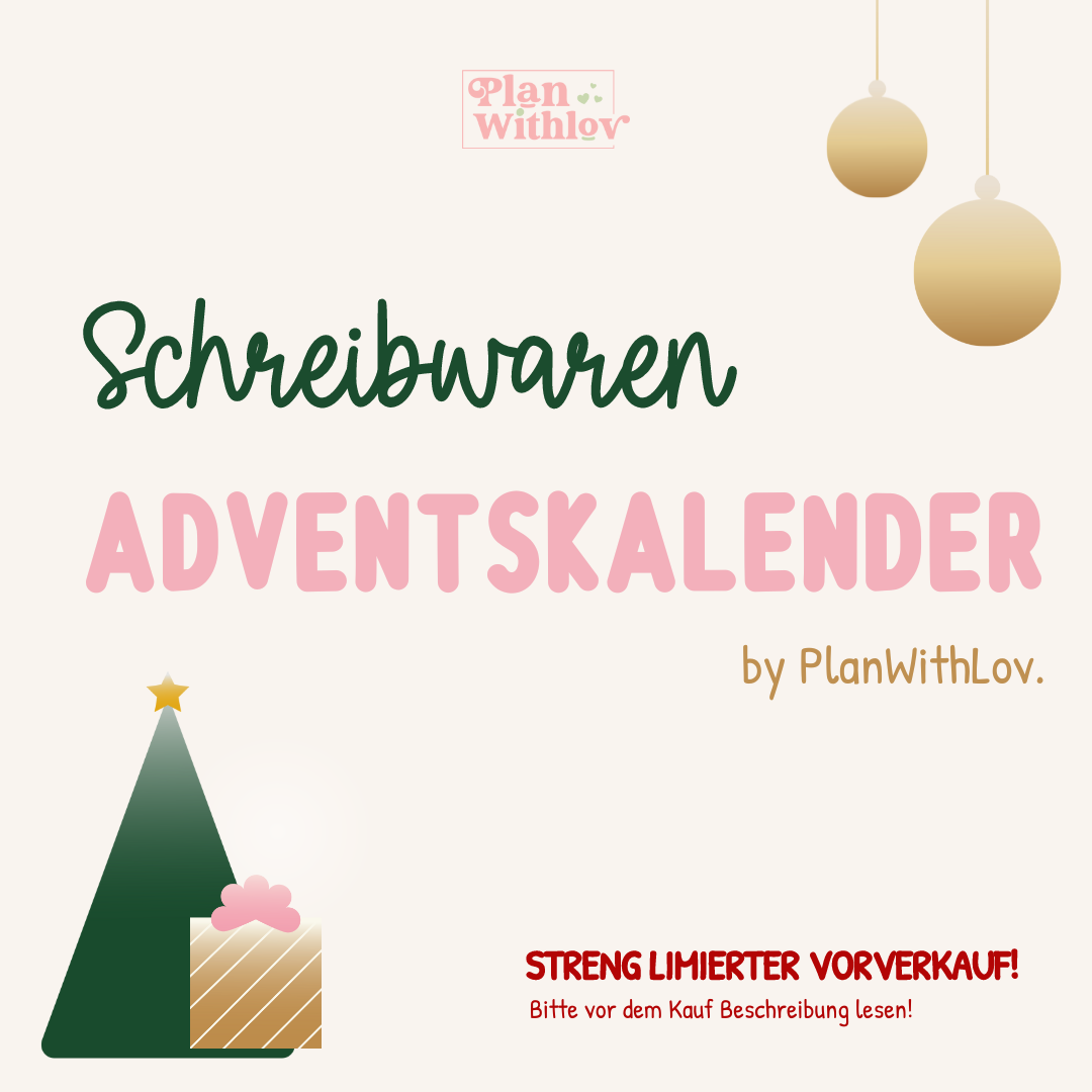 Schreibwaren Adventskalender 2024 - STRENG LIMITIERT!!