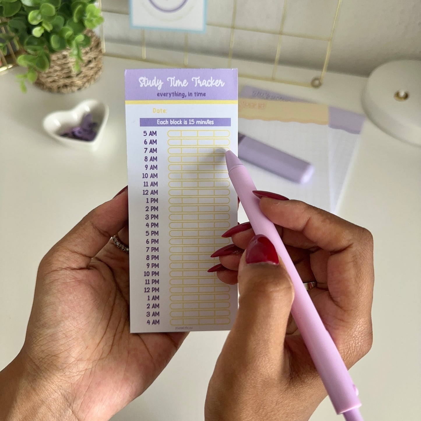 NOTEPAD "Study Time Tracker"