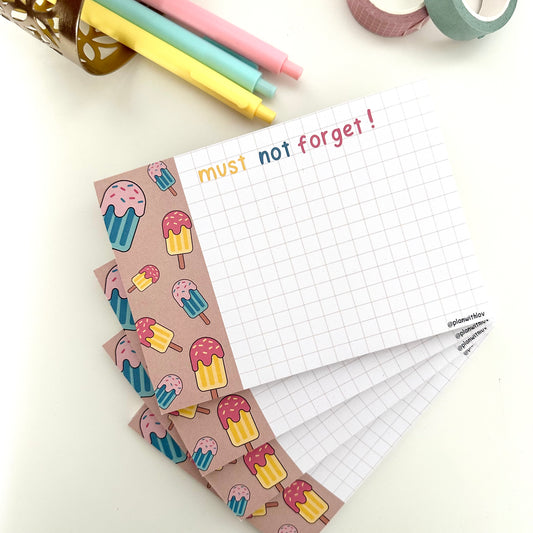 NOTEPAD "Popsicle"