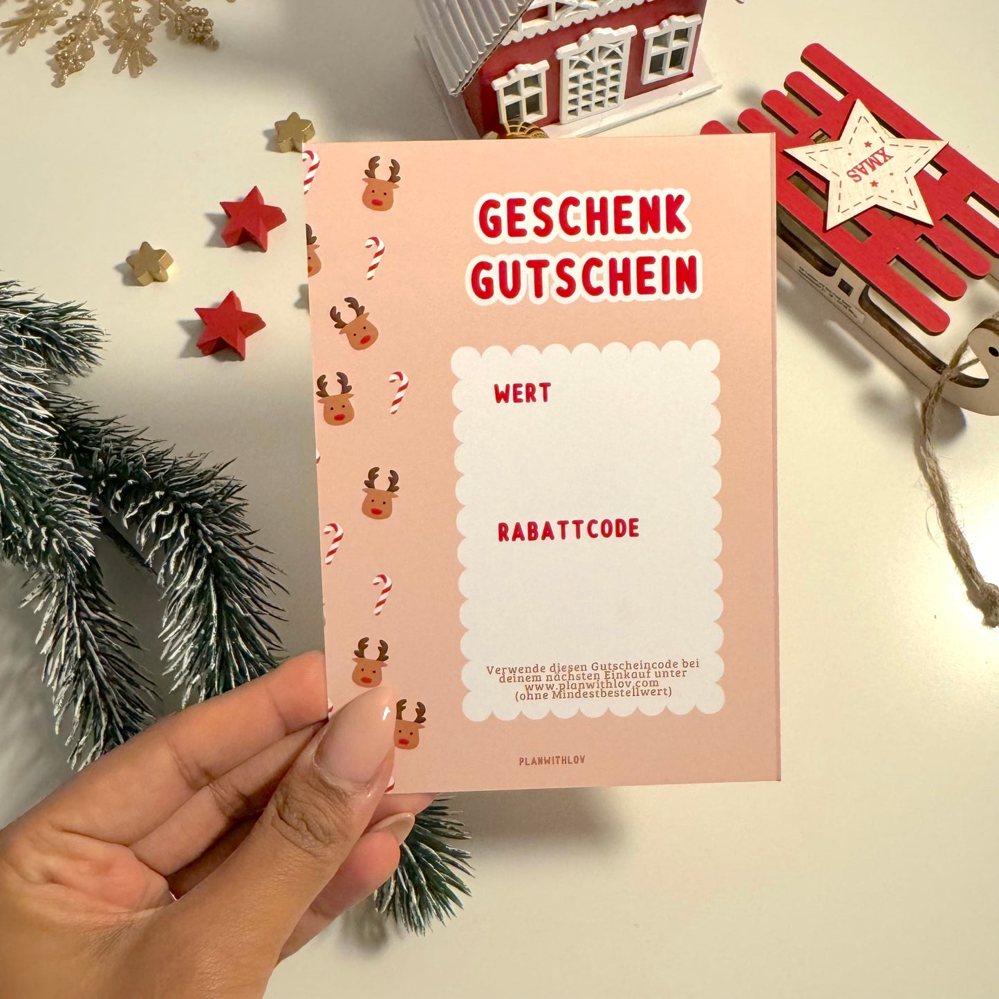 XMAS EDITION || PlanWithLov-Geschenkgutschein