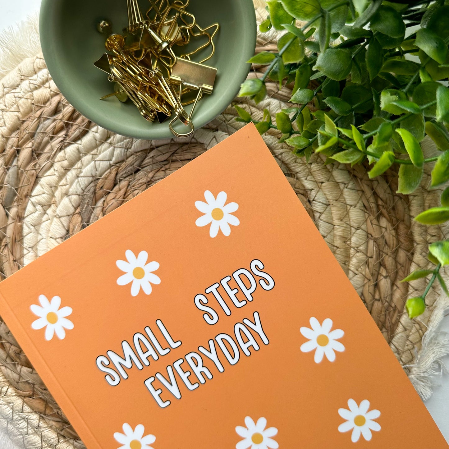 Notebook To-Do List | "Small steps everyday" | A5